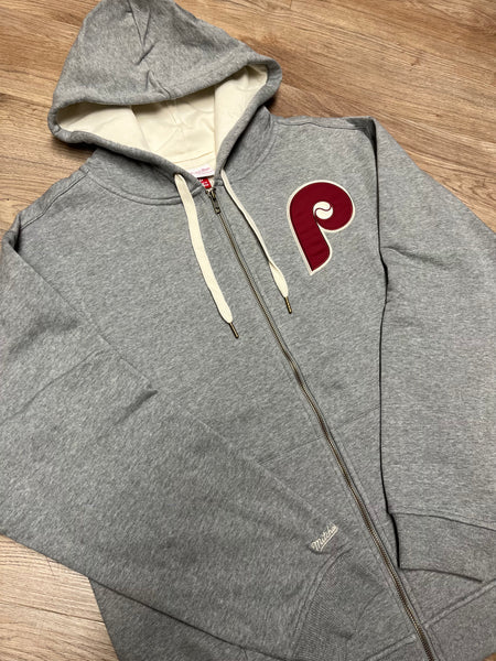 Phillies Playoff Win 2.0 Full Zip Fleece Vintage Logo – Monkey's Uncle