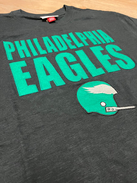 Philadelphia Eagles Throwback Mitchell & Ness Arched Retro Lined Windbreaker