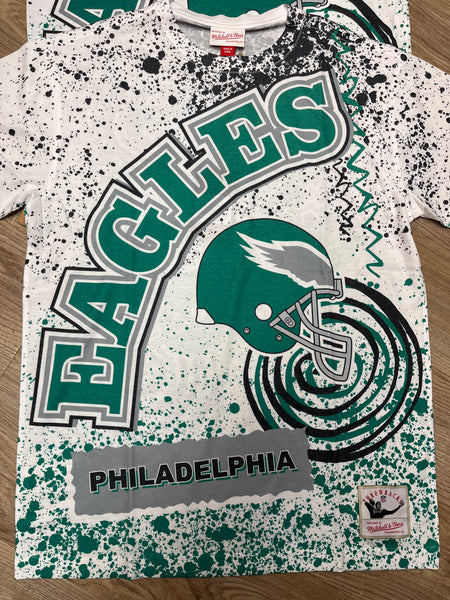 Mitchell & Ness Eagles OG Throwback Premium Tee S