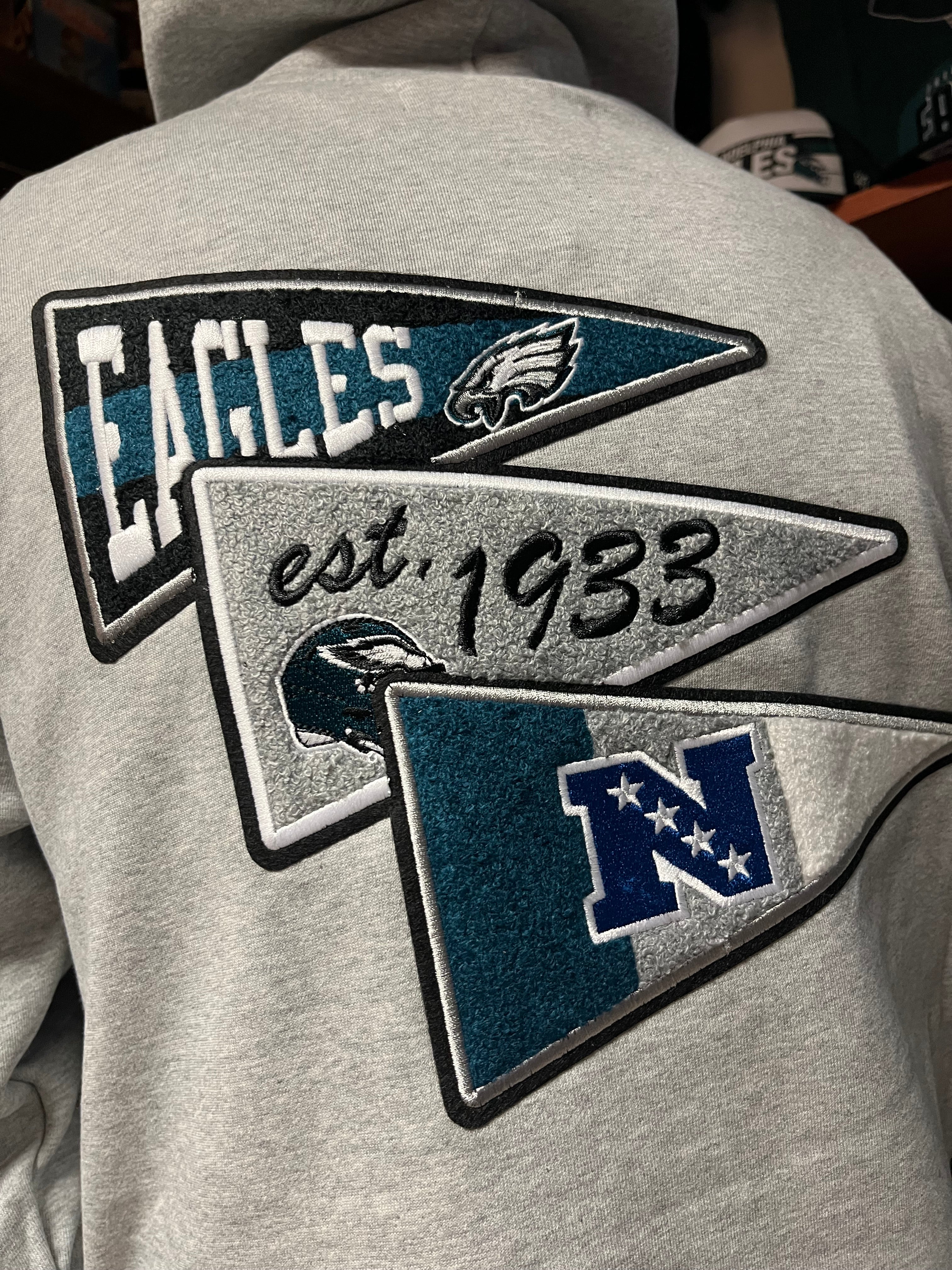 Eagles Embroidered Pro Standard Hoodie