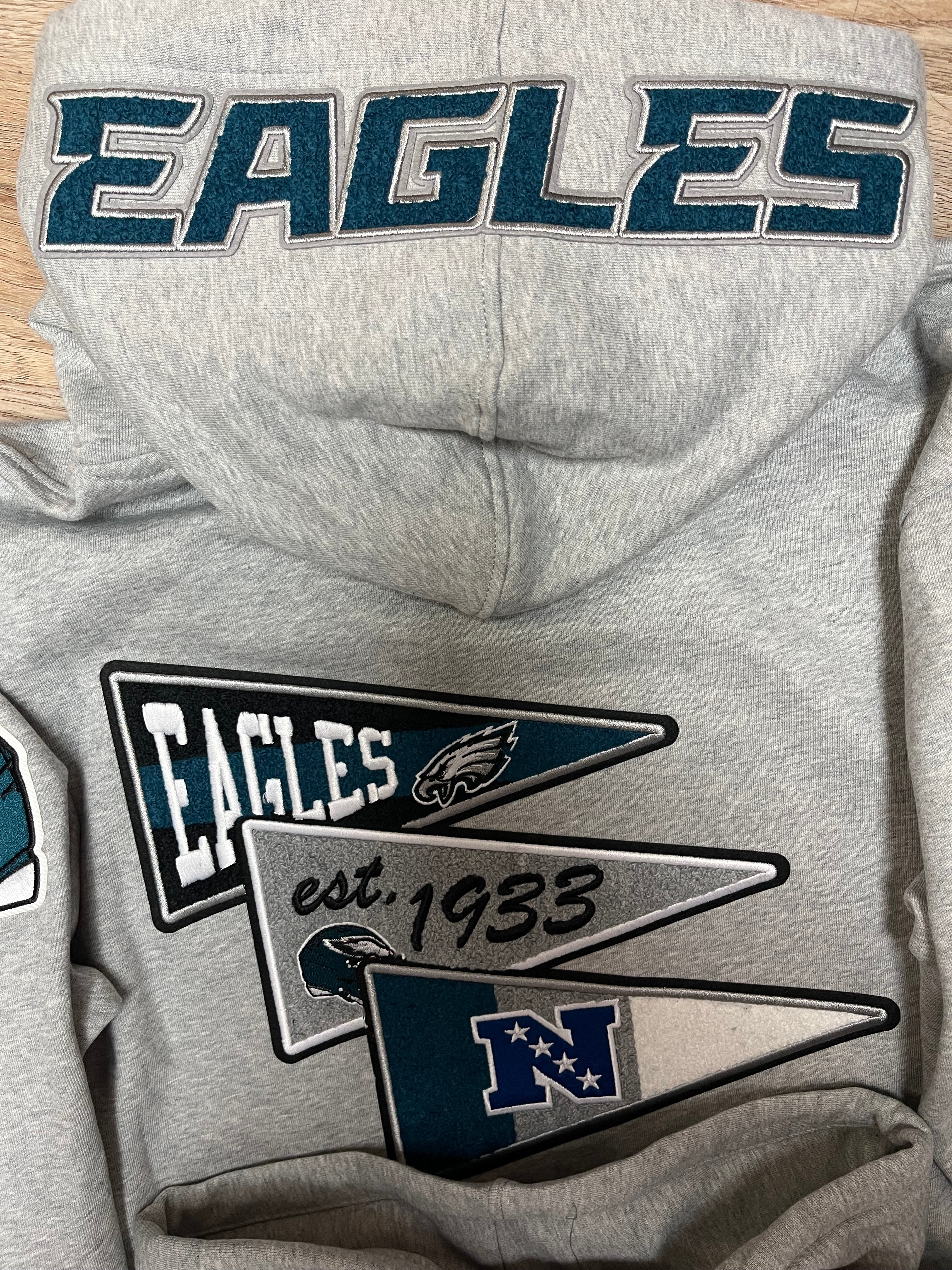 Eagles Embroidered Pro Standard Hoodie