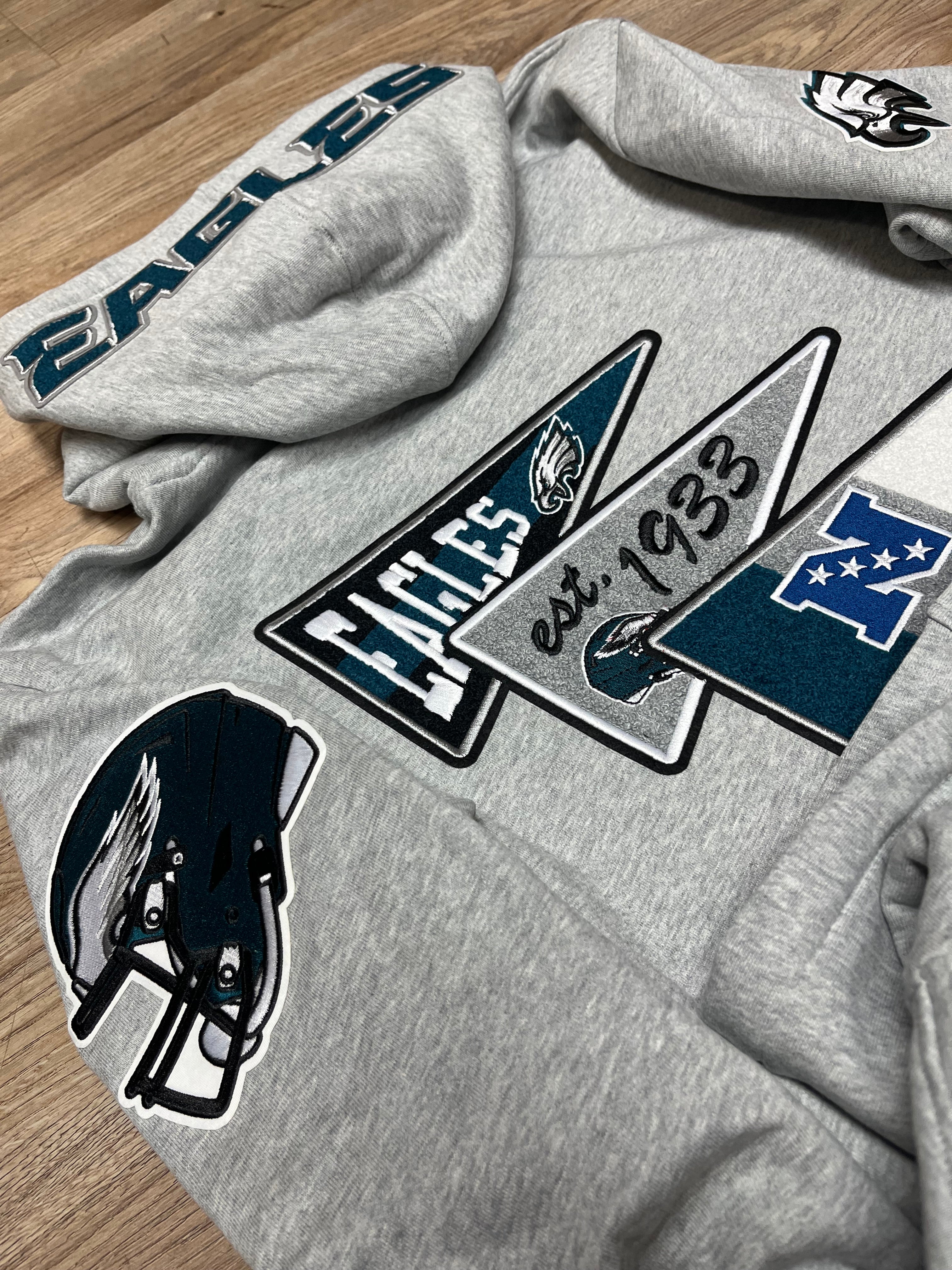 Eagles Embroidered Pro Standard Hoodie