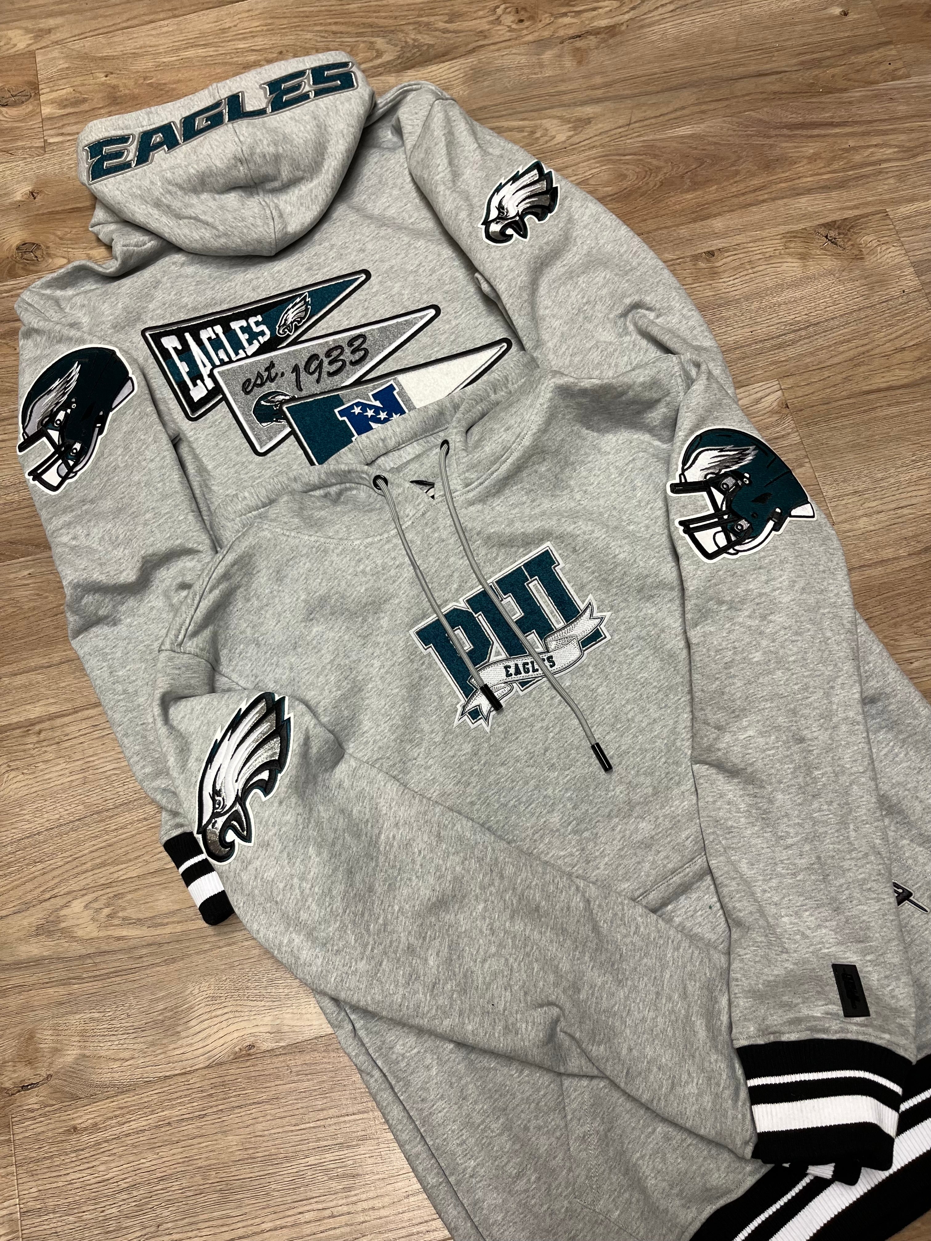 Eagles Embroidered Pro Standard Hoodie