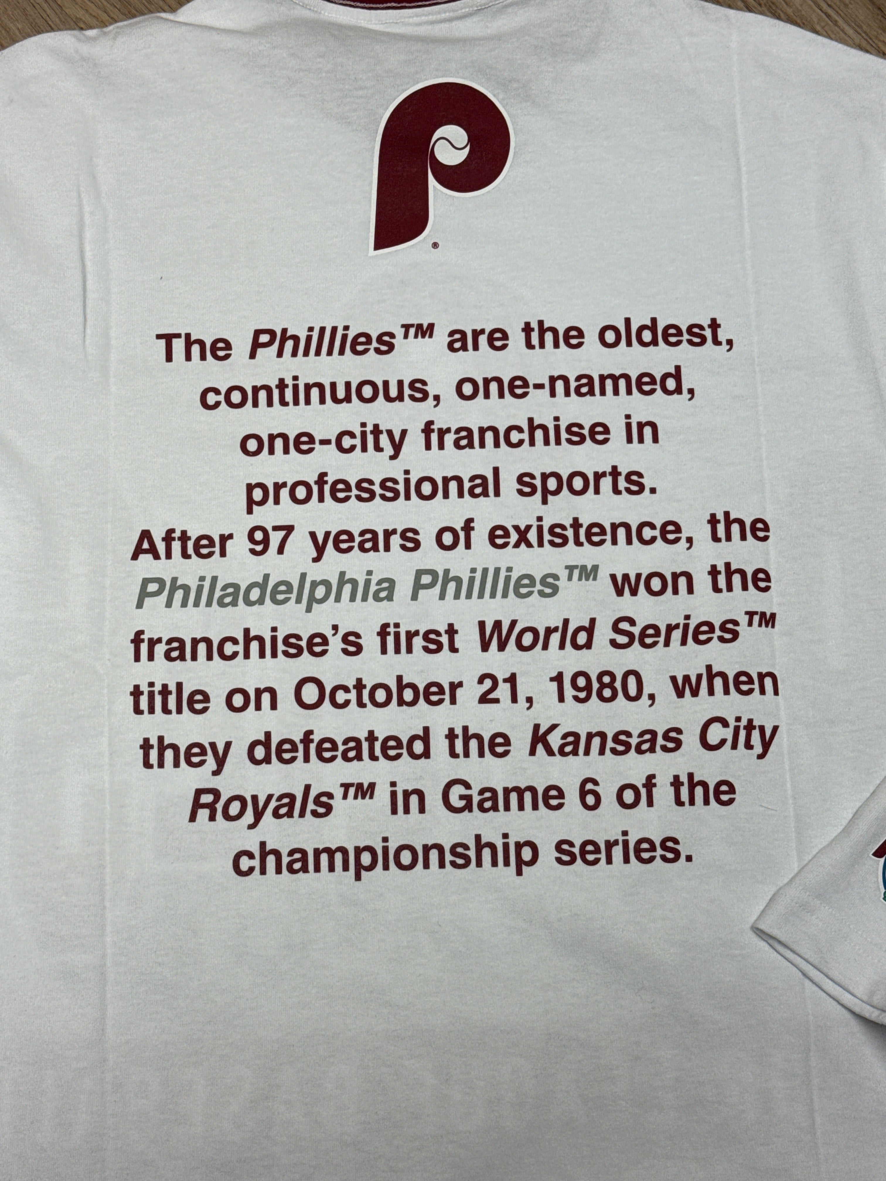 Phillies throwback legacy tee