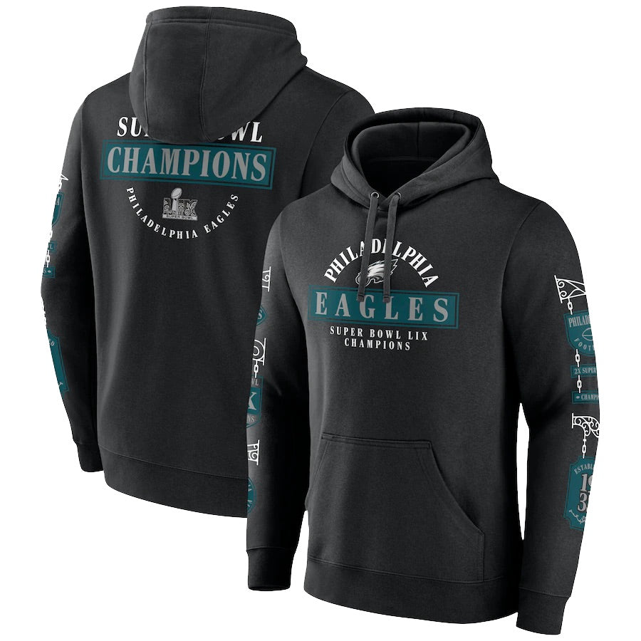 Philadelphia Eagles Super Bowl Champs Four Piece Pullover Hoodie