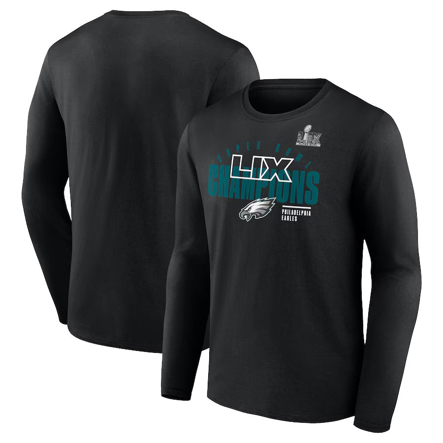 Philadelphia Eagles Super Bowl Champs Iconic Victory Long Sleeve Tee