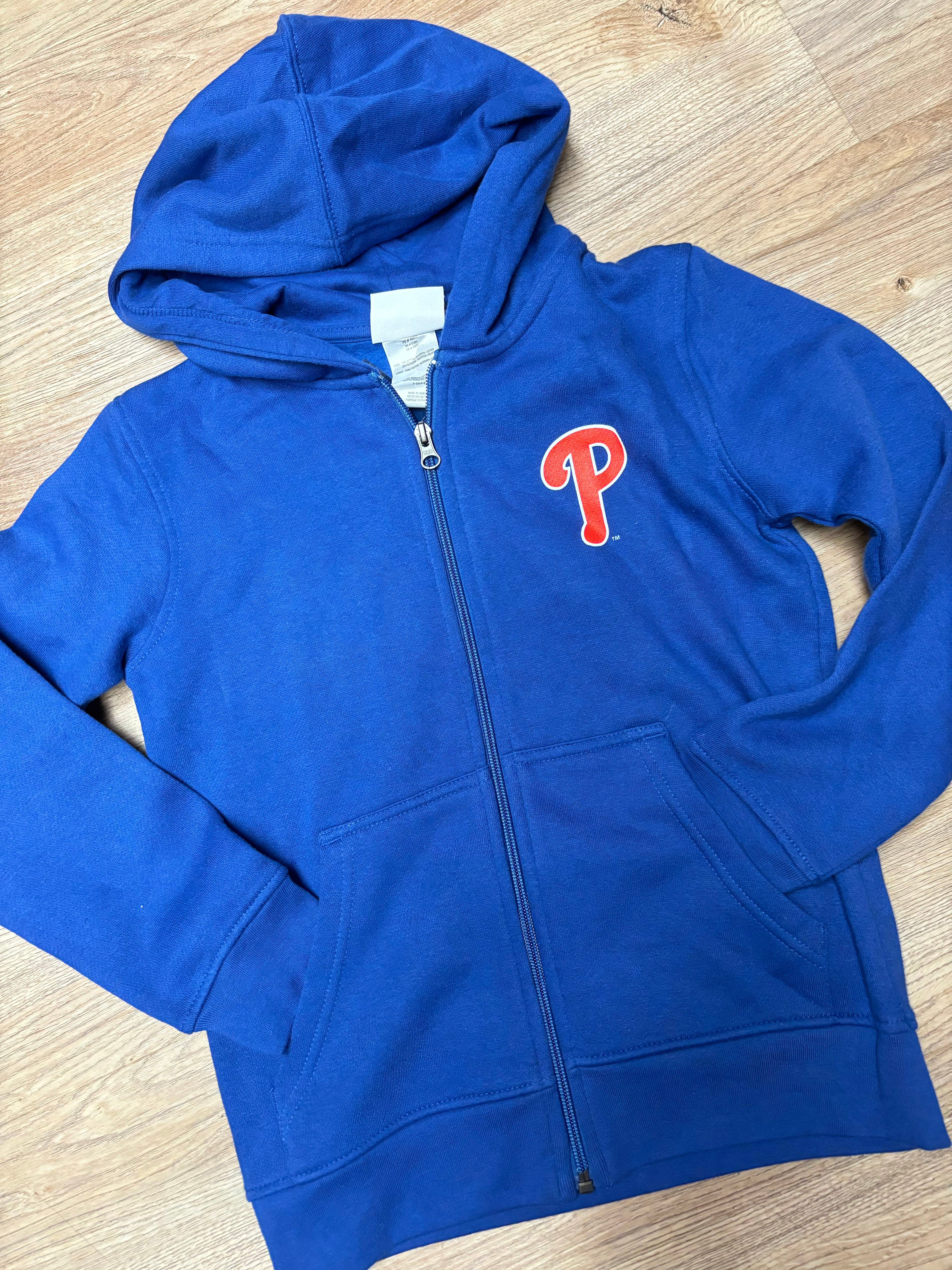 Kids Phillies full zip hoodie