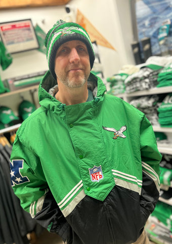 Philadelphia Eagles Throw It Back Retro Jacket