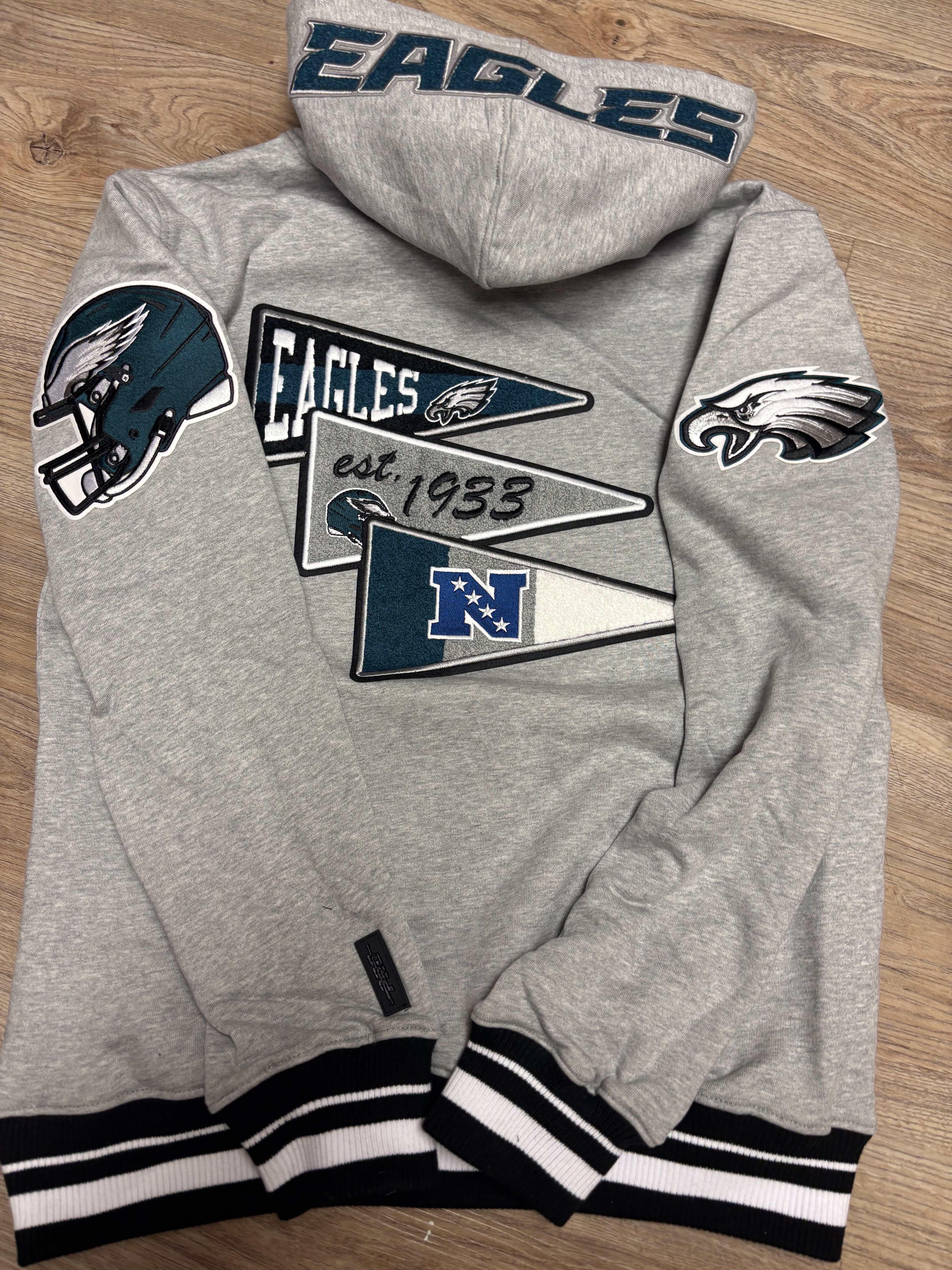 Eagles Embroidered Pro Standard Hoodie