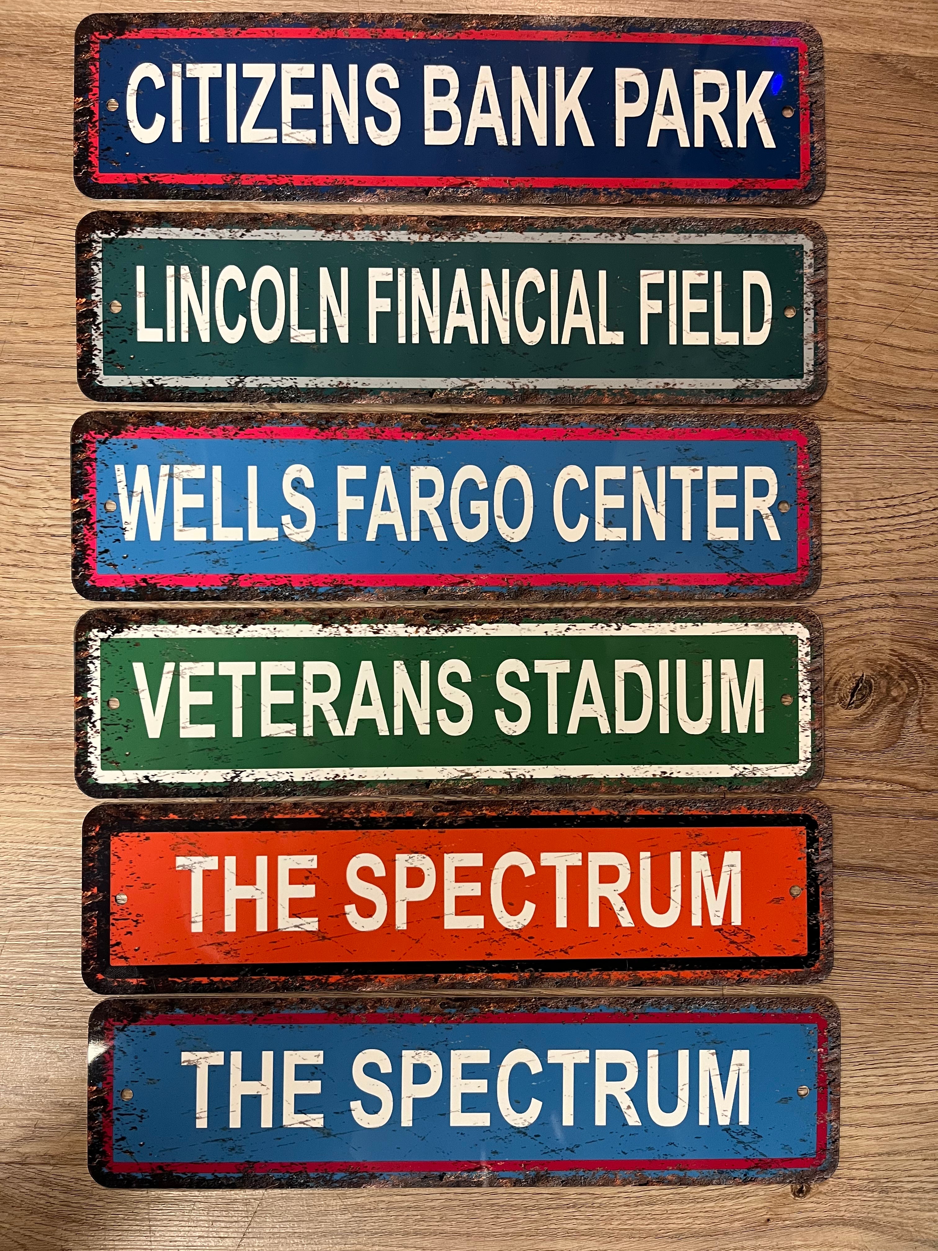 Philly Stadium Street Signs