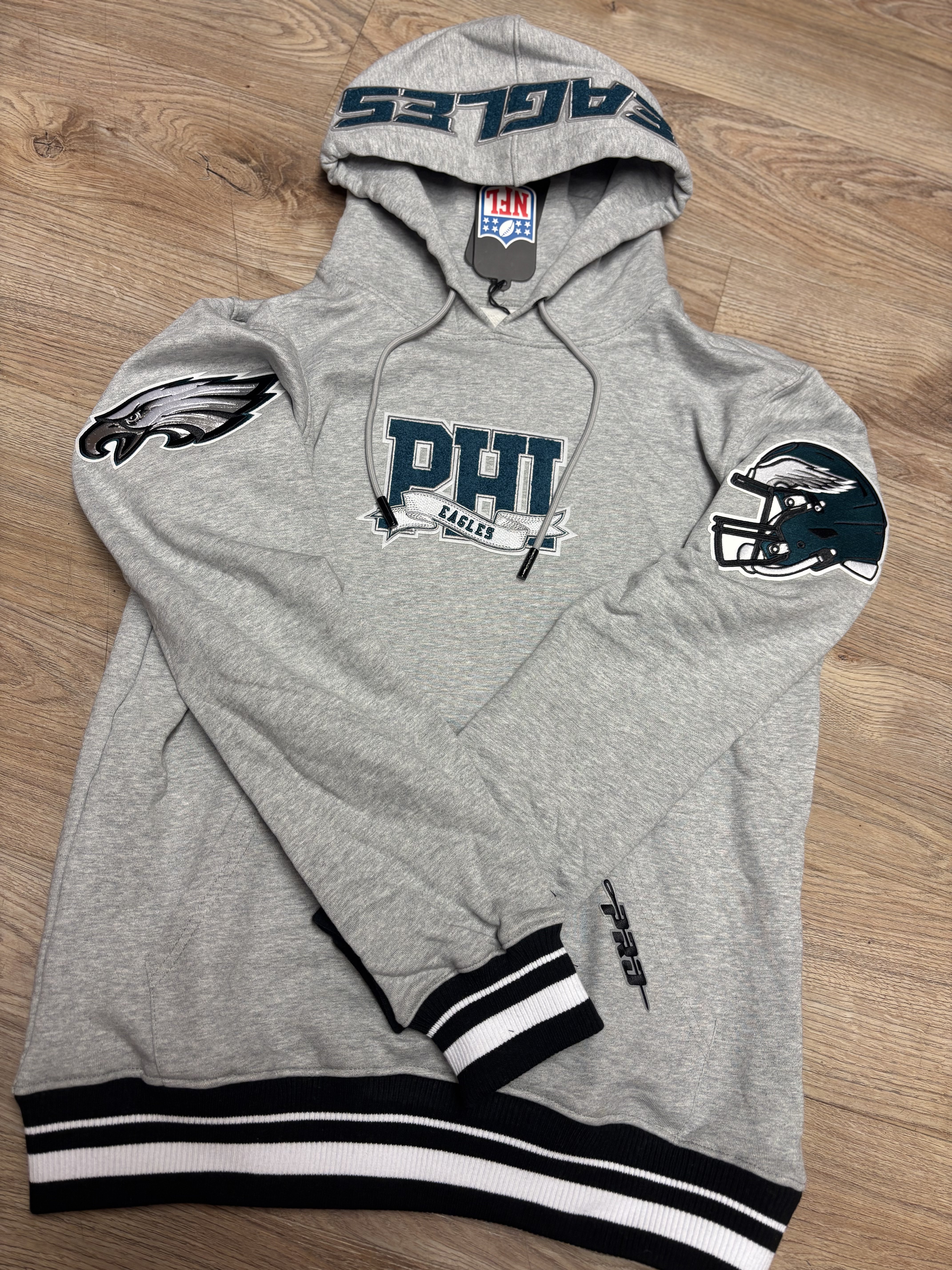 Eagles Embroidered Pro Standard Hoodie