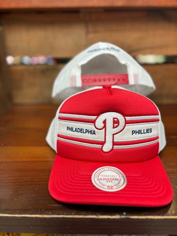 Phillies Side Line Foam Trucker Hat