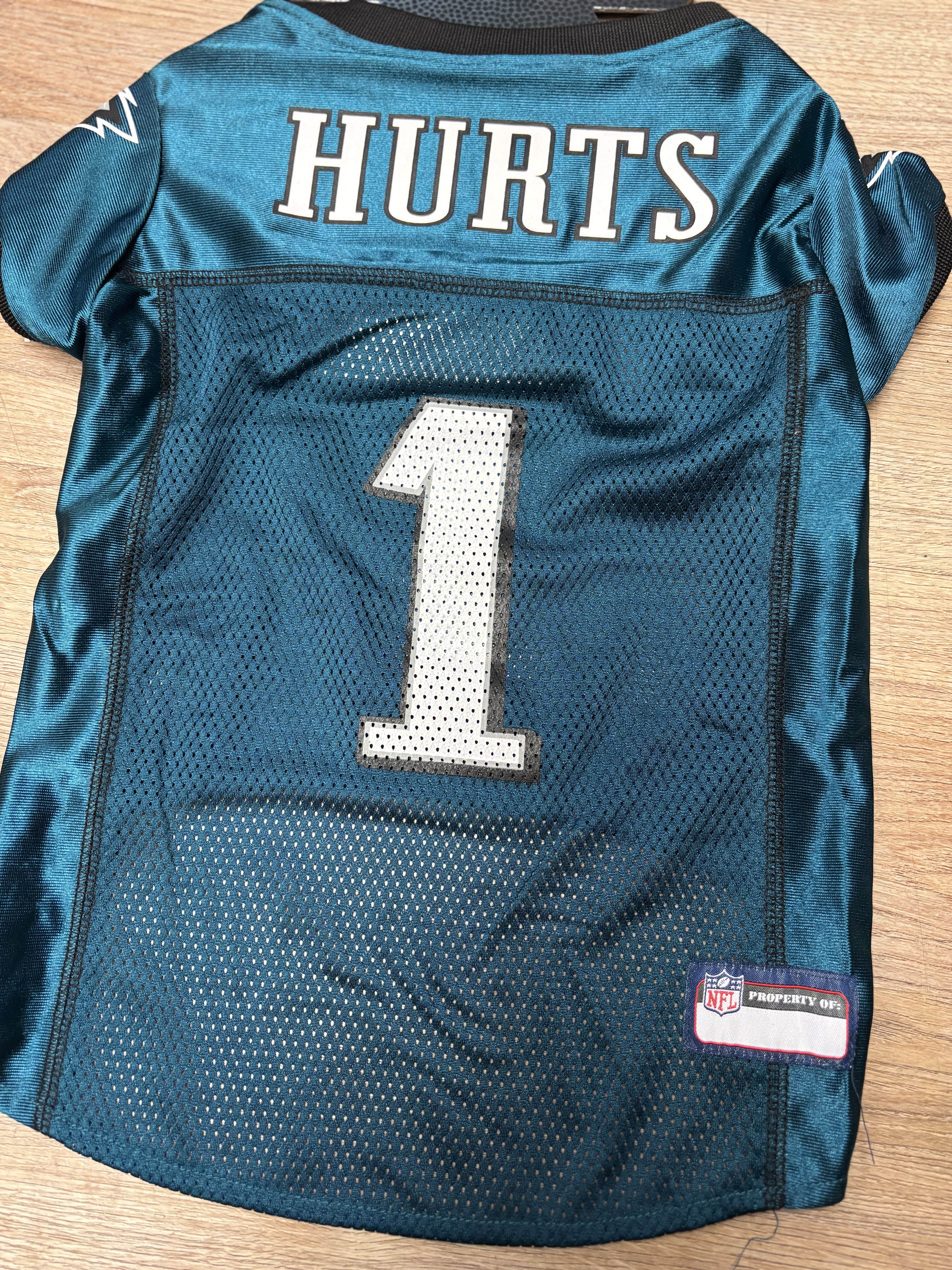 Eagles Hurts Dog Jersey