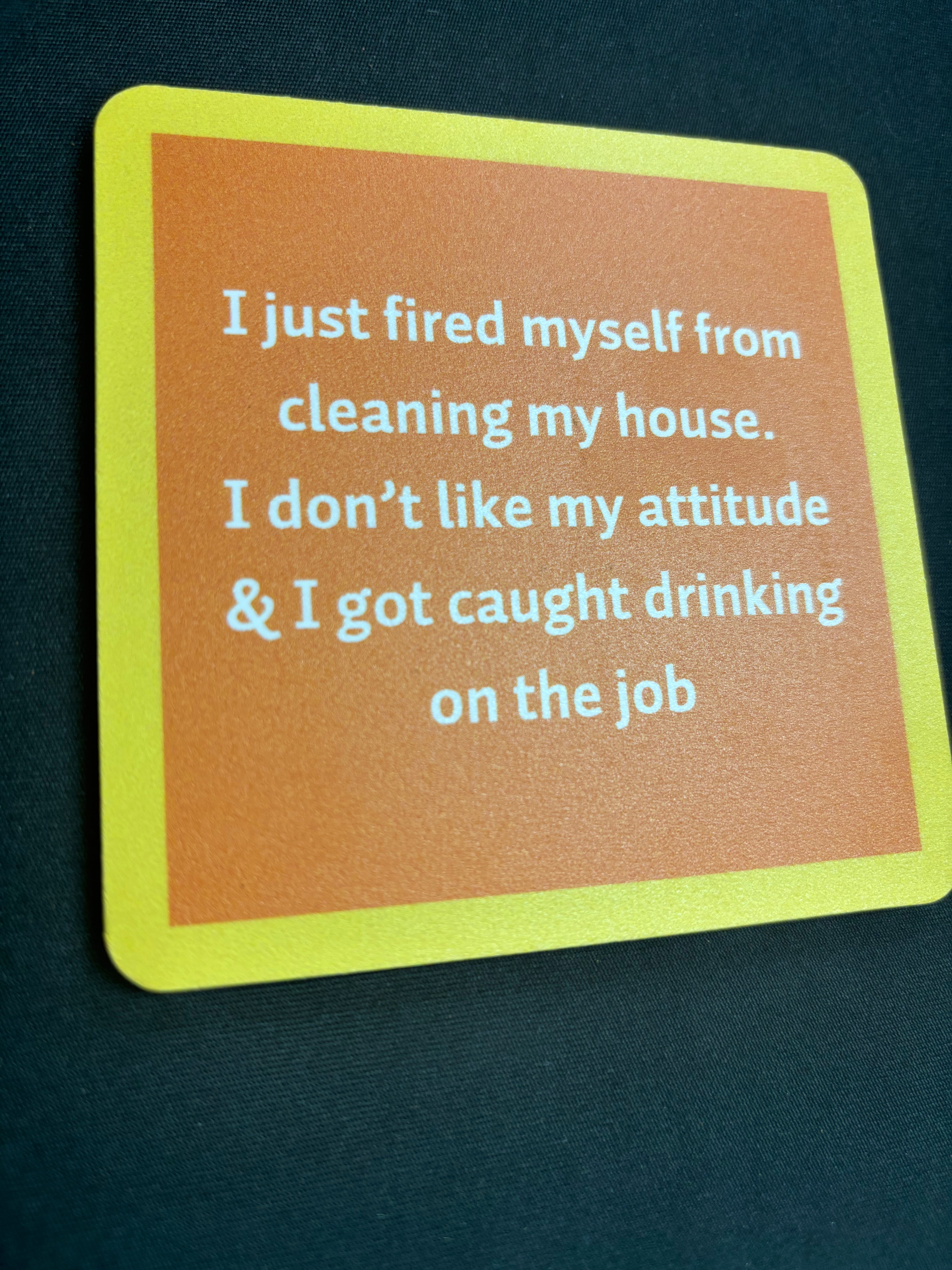 Drinks on Me Coasters