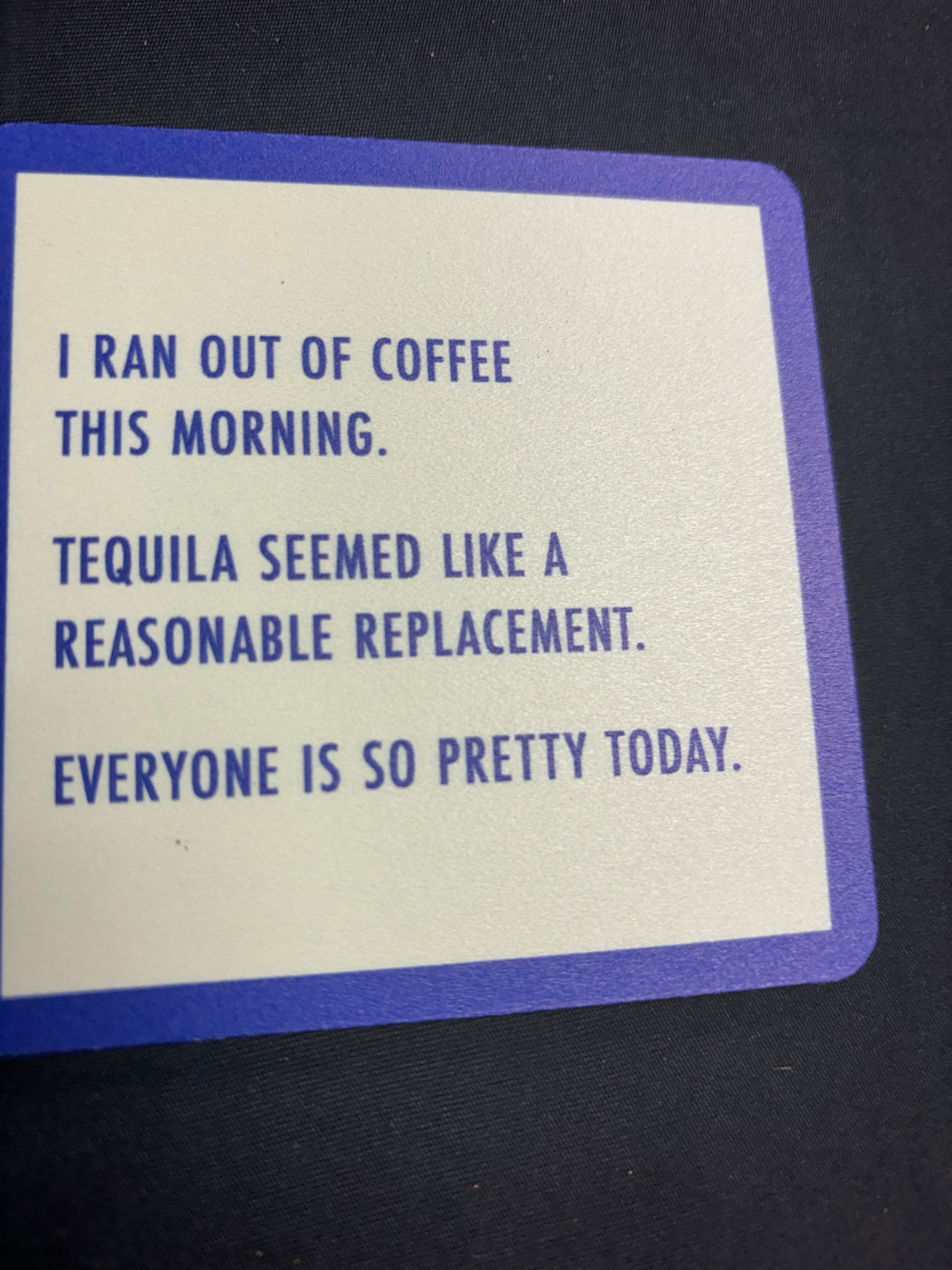 Drinks on Me Coasters