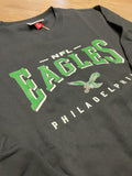 Eagles Appliqué Wordmark Crew Sweatshirt