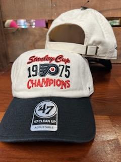 Philadelphia Flyers Vintage National 1975 Staniel Cup Champions Hat