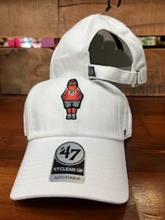 Philadelphia Flyers Gritty Mascot White Clean Up Hat