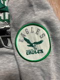 Philadelphia Eagles Throwback Label Maker Pullover Henley Hoodie