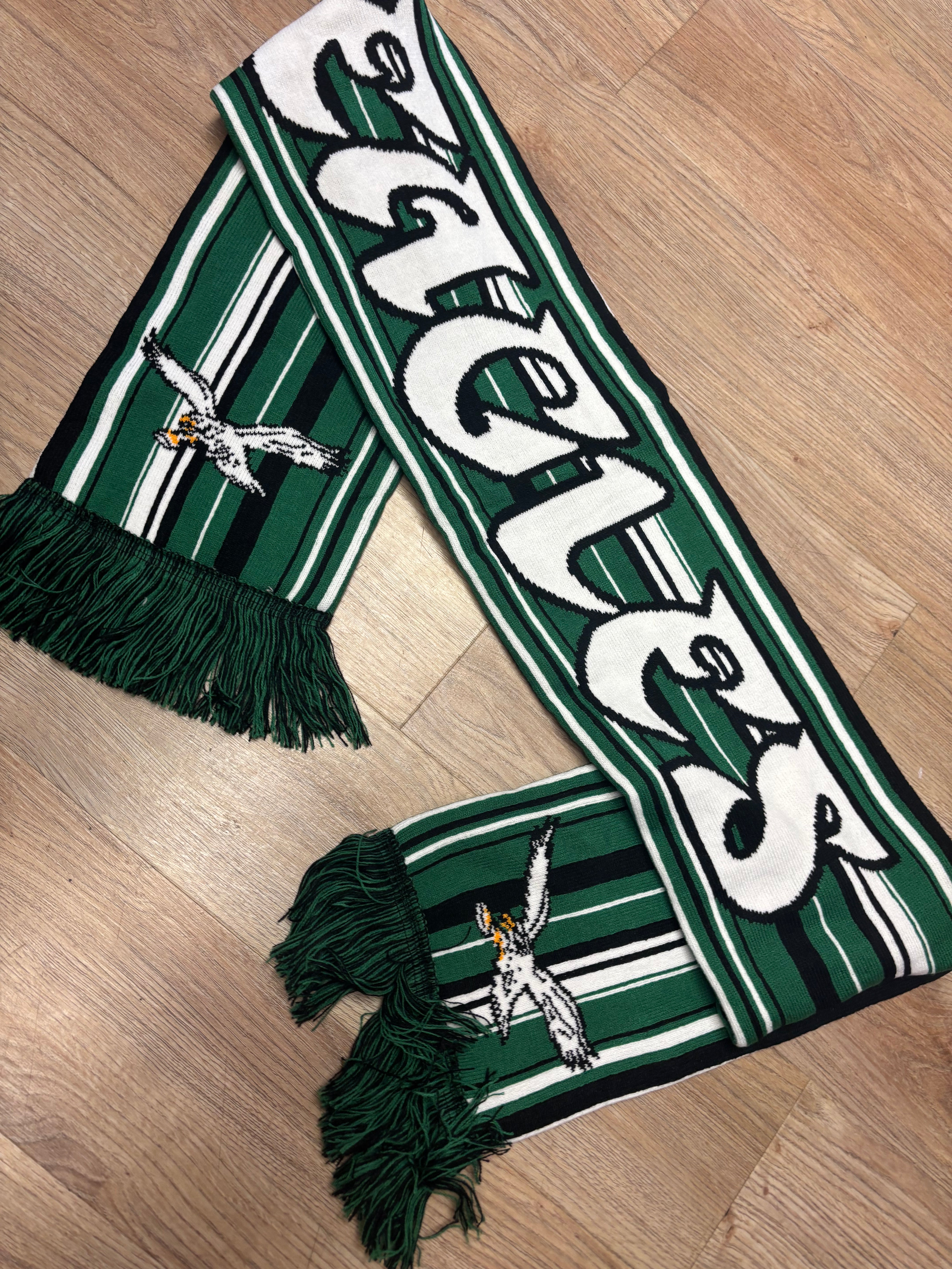 Eagles Throwback Striped Scarf