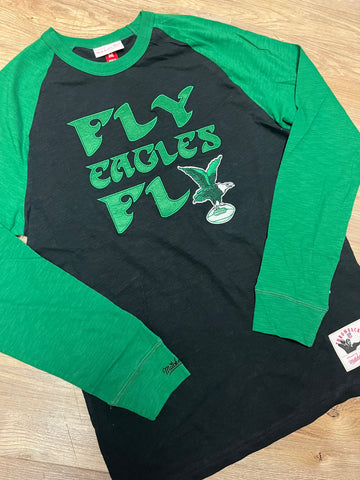 Fly Eagles Fly Legendary Long Sleeve Slub Tee