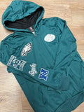 Kids Eagles Training Camp Poly Fleece Zip Hoodie