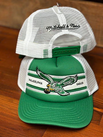 Kids Eagles Throwback Buddy Ryan Foam Trucker Hat