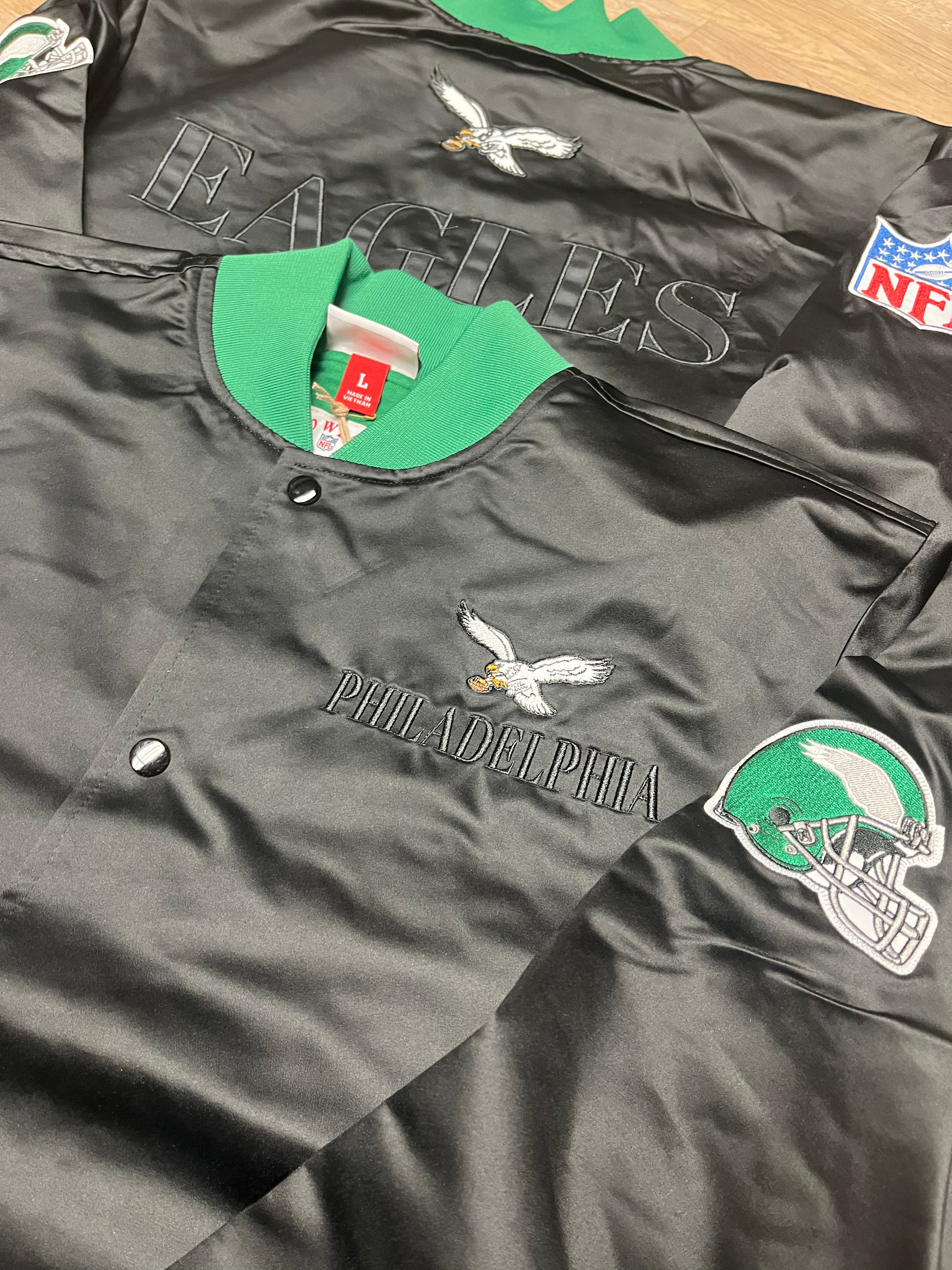 Philadelphia Eagles OG 3.0 Throwback Lightweight Satin Jacket