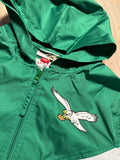 Kids Philadelphia Eagles Throwback Full Zip Windbreaker Jacket