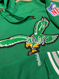 Philadelphia Eagles Chainstitch Fleece Throwback Hoodie