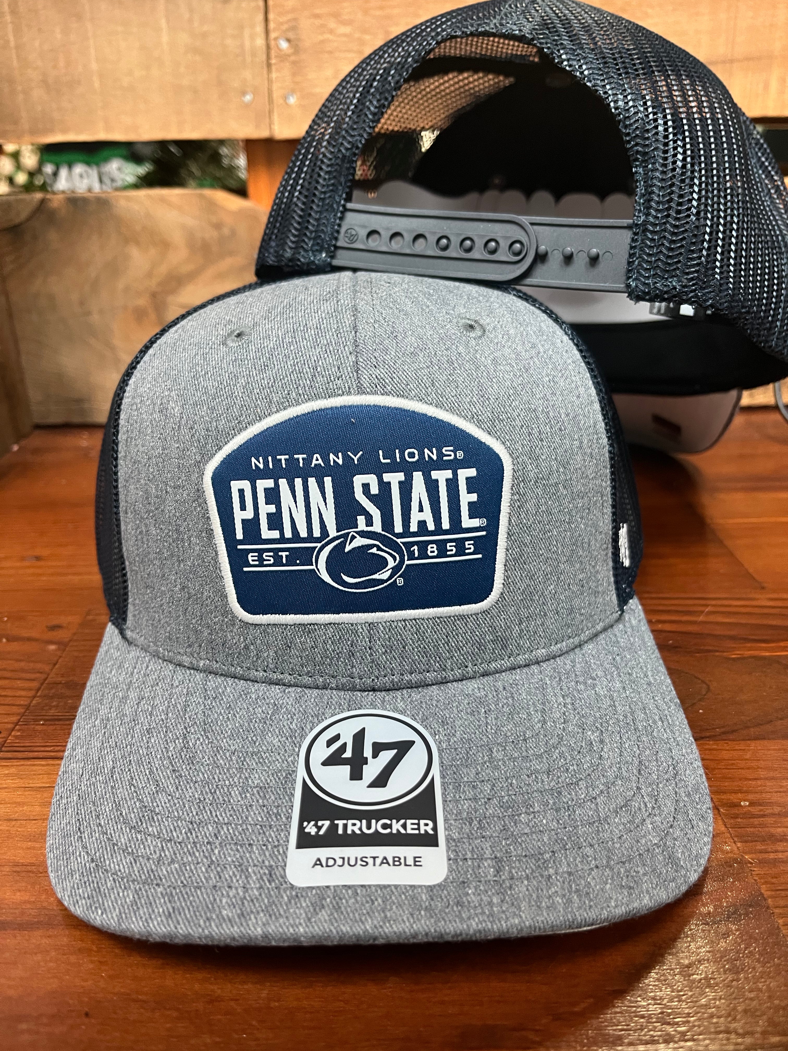 Penn State Nittany Lions Charcoal Slate Trucker Hat