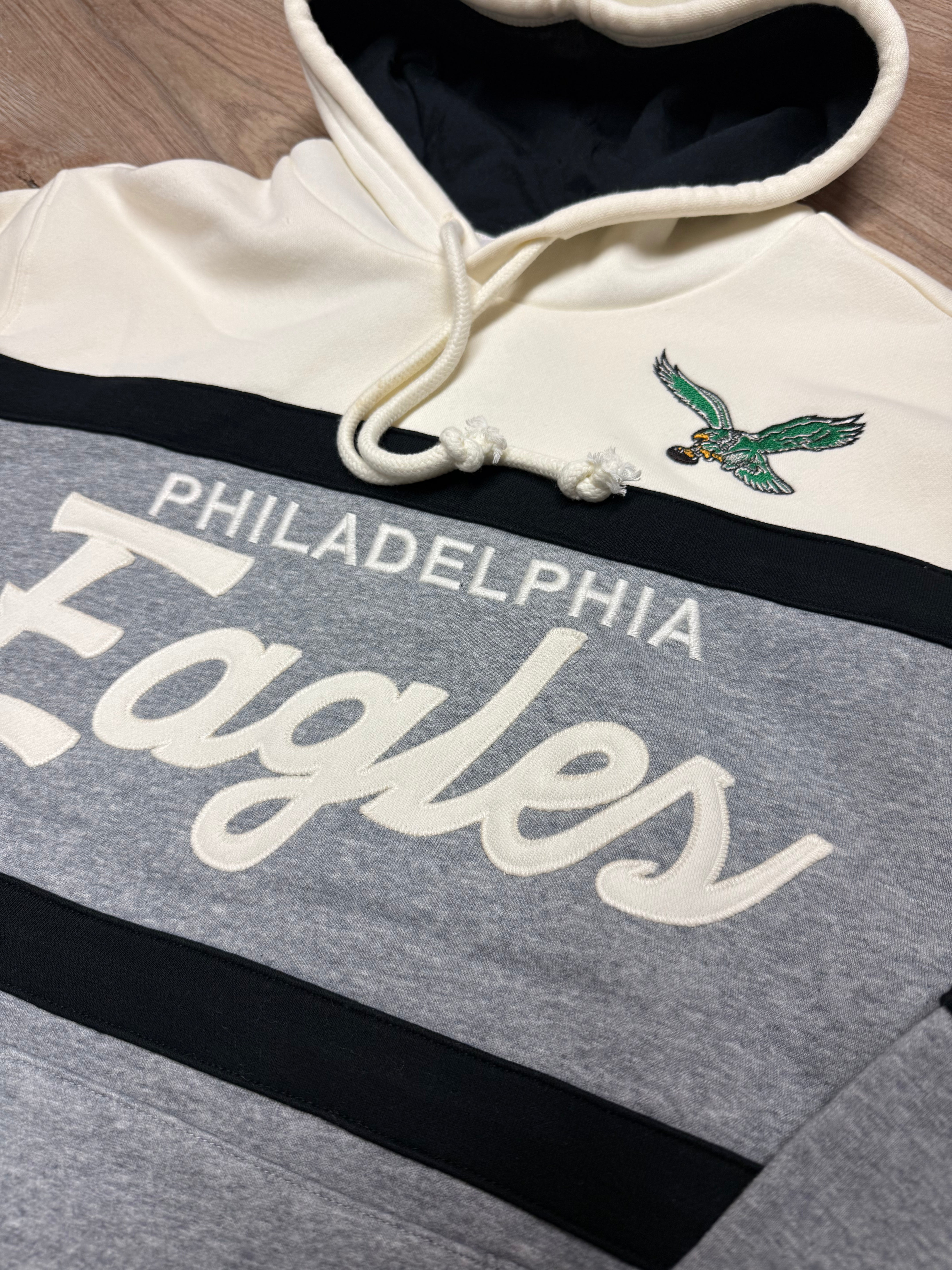 Eagles Throwback Head Coach Hoodie Heather