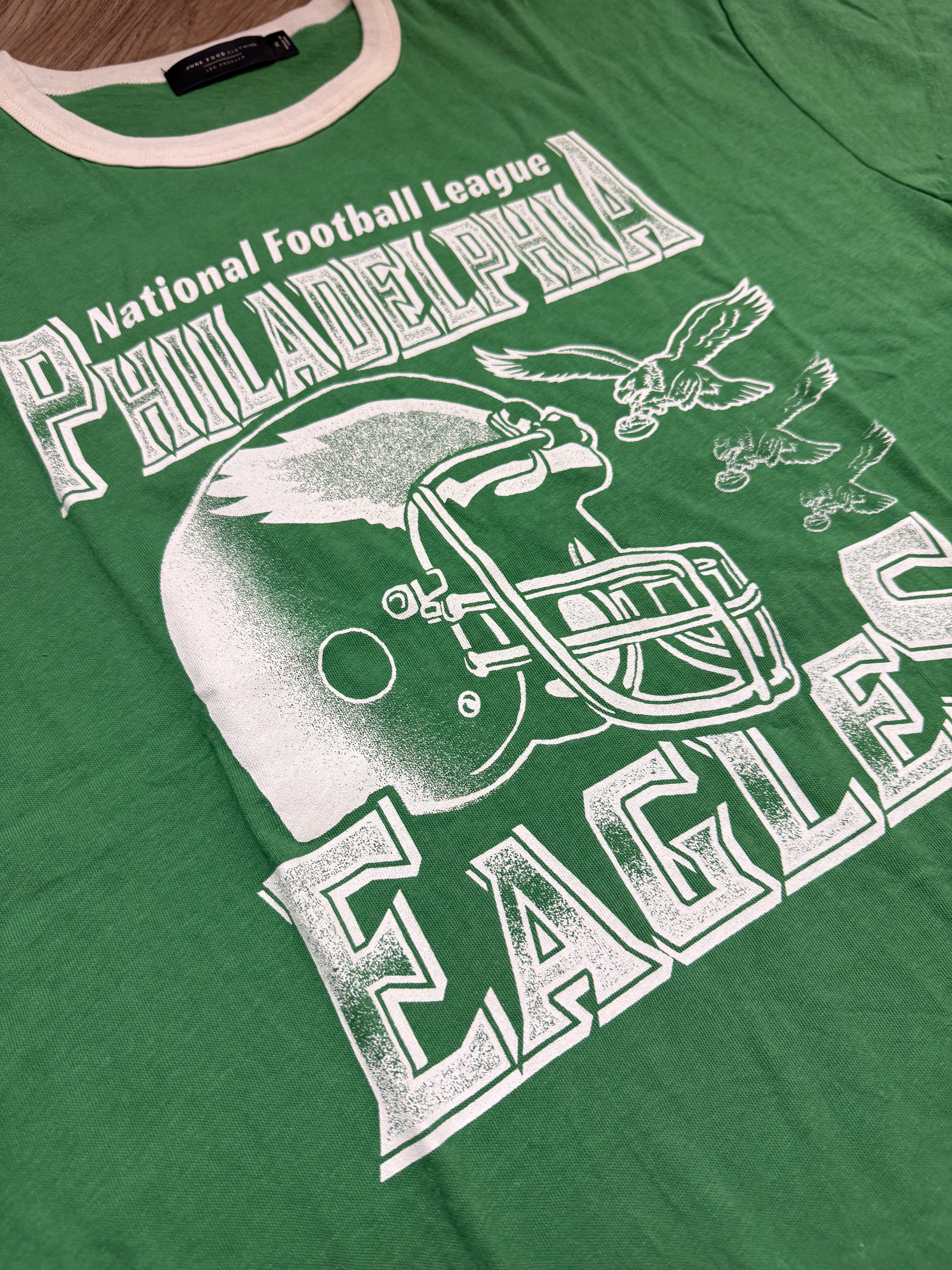 Philadelphia Eagles Oversized Ringer Tee