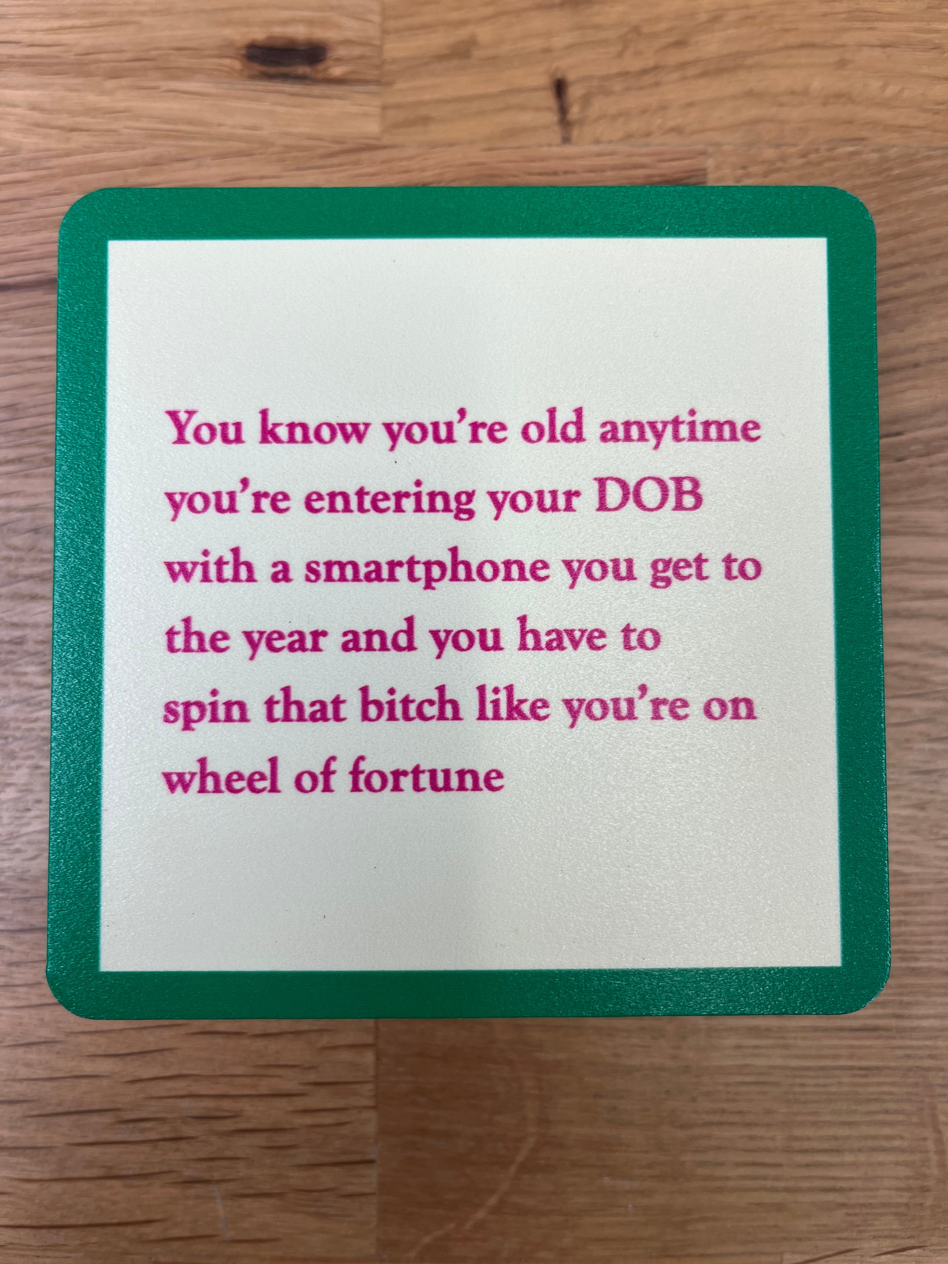 Drinks on Me Coasters