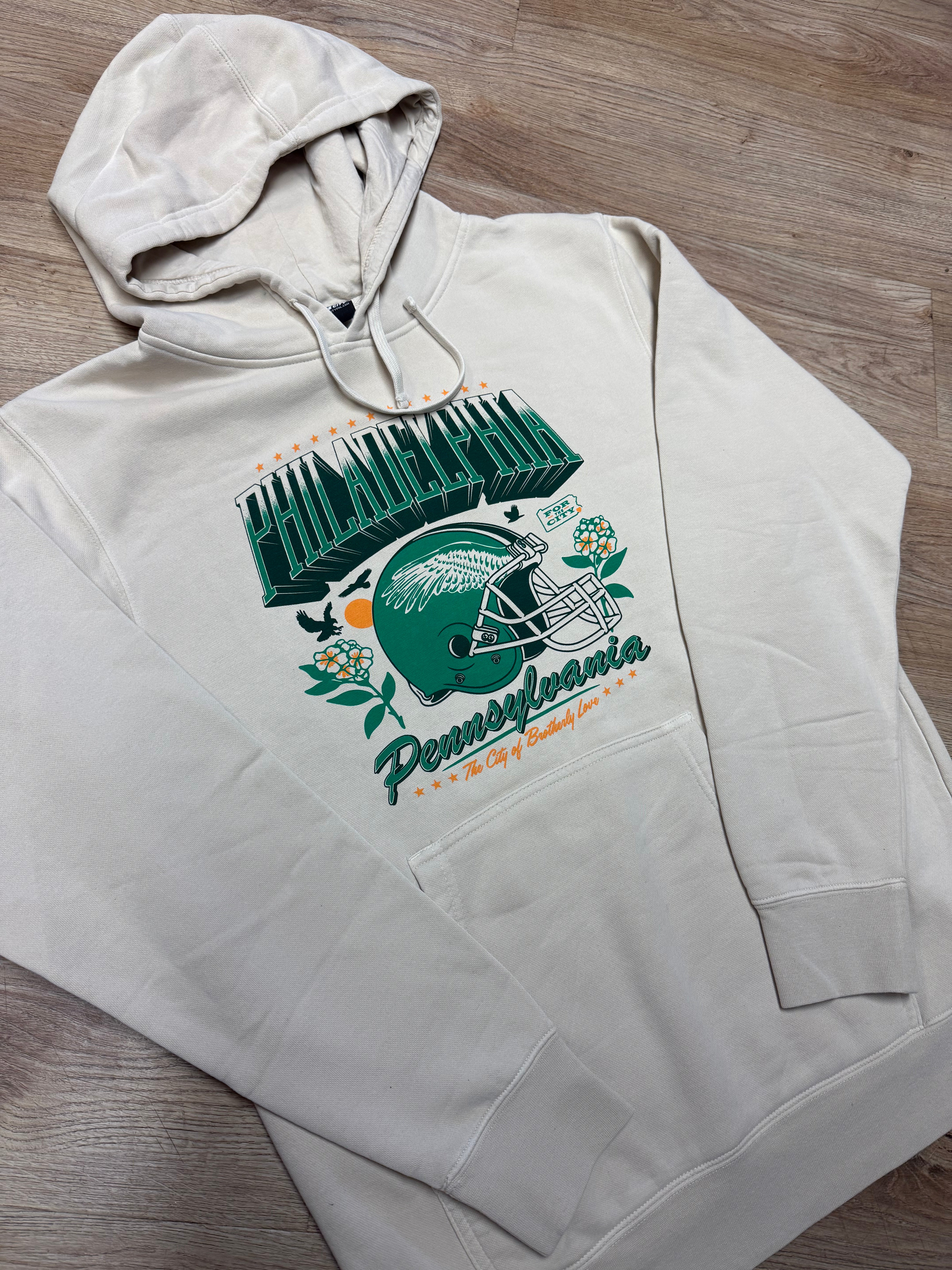 Philadelphia For The City Football Hoodie