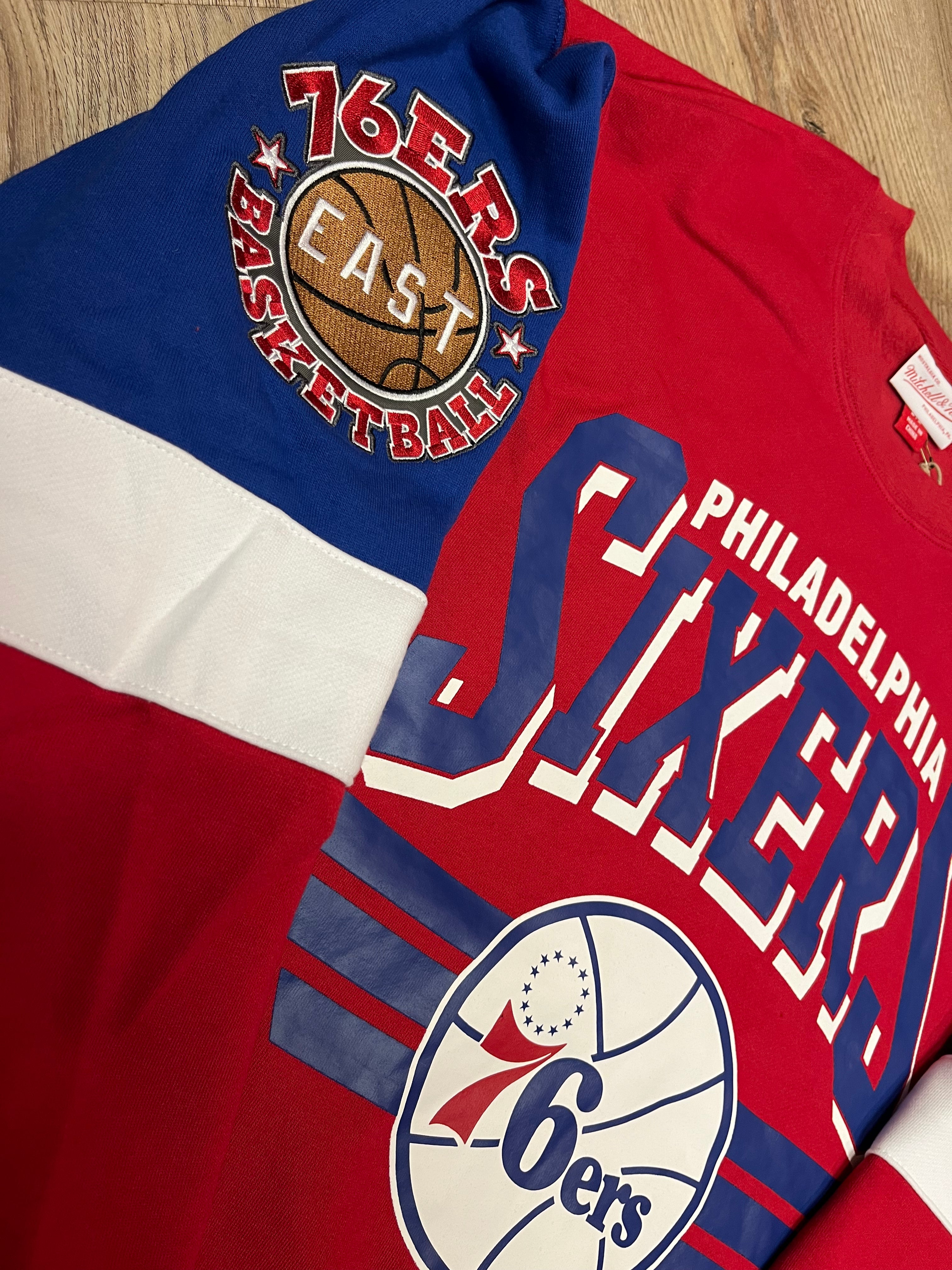 Sixers All Over Crew 3.0 Sweatshirt