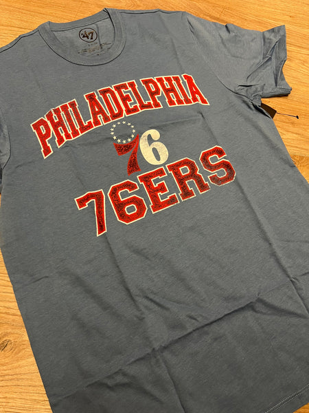 47 Brand Philadelphia Phillies Powder Blue Franklin Tee