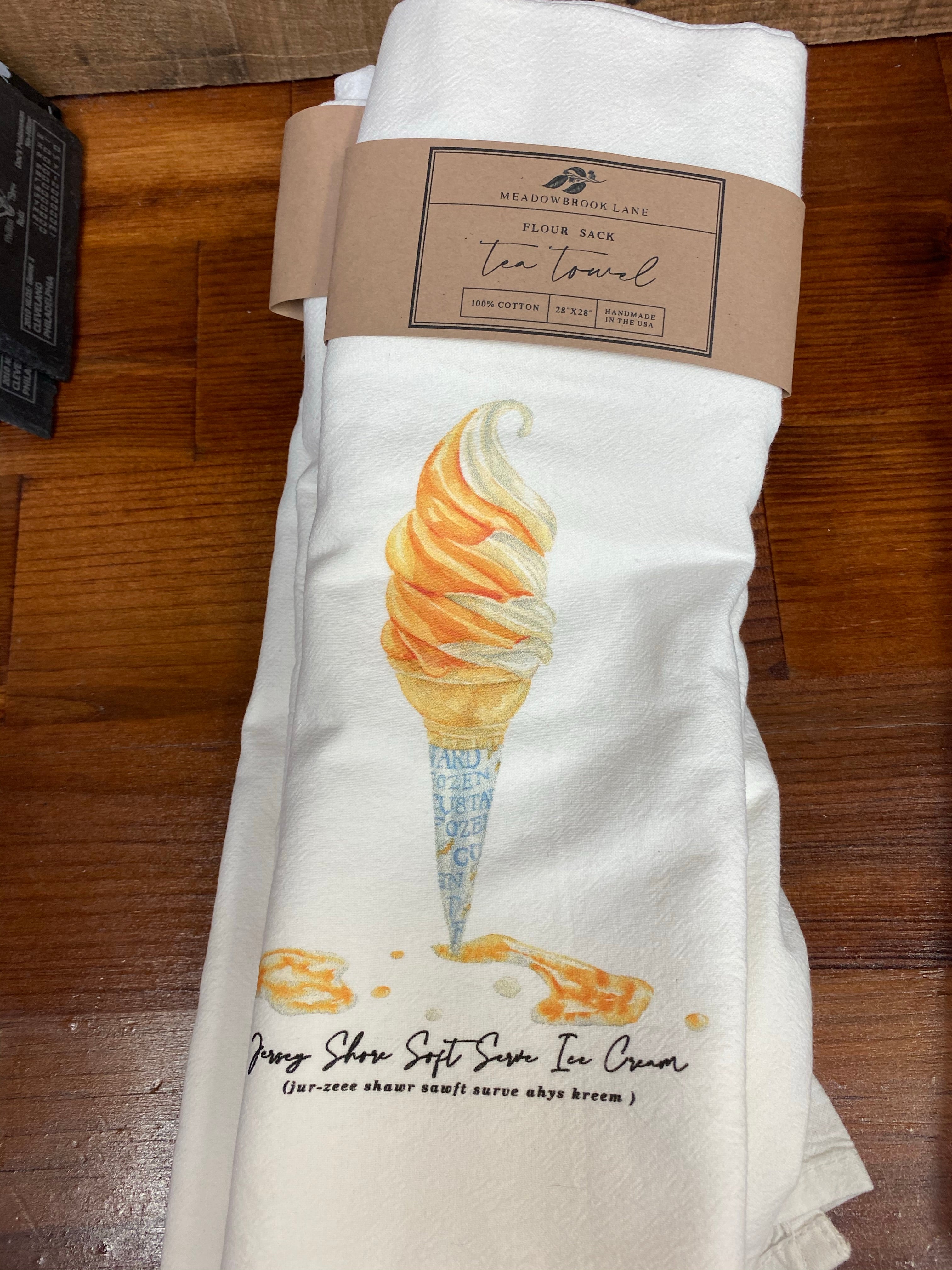 Philadelphia food inspired tea towels