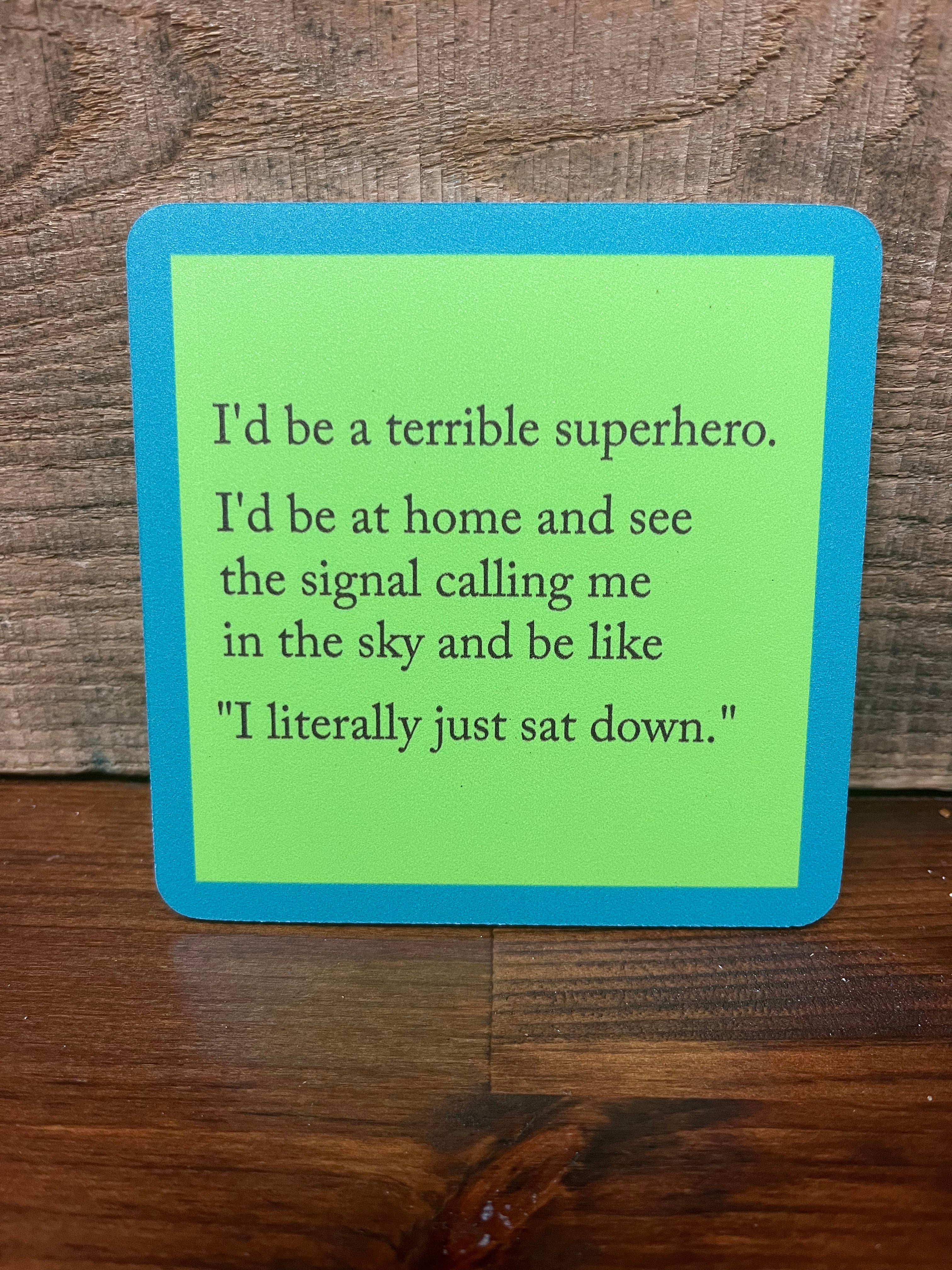 Drinks on Me Coasters